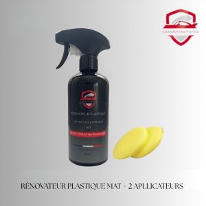 Kit rénovateur plastique auto professionnel – Finition naturelle