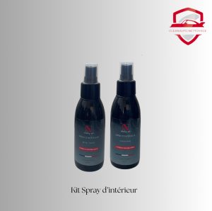 Kit spray d'intérieur auto professionnel - Odeur inoubliable