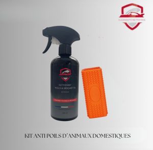 Kit anti-poils d’animaux auto professionnel – Retrait des poils avec efficacité