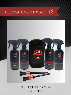 KIT D'ENTRETIEN AUTO "EXTERIEUR"
