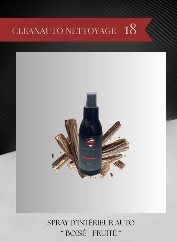 SPRAY D'INTERIEUR AUTO (Boisées & Fruitées)